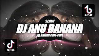 DJ ANU BANANA X TA TAPI TAT  VIRAL TIK TOK 🎶REMIX FULLBASS 2022 🔊BY FERNANDO BASS [upl. by Oiliruam]