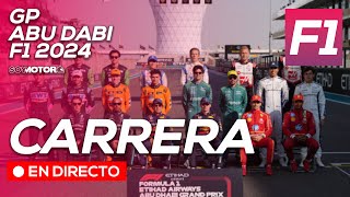 F1 DIRECTO Carrera  GP Abu Dabi F1 2024  SoyMotorcom [upl. by Holmen]