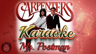 Please Mr Postman Karaoke  CarpentersThe Marvelettes [upl. by Ahtnahc]