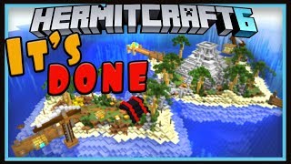 Hermitcraft Season 6 Finishing Treasure Island And Mine Minecraft 113 survival lets play Ep14 [upl. by Donia]