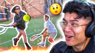 CHIJU VS SIMON amp JURIA 🎾  XG DAYS 22 Sydney Vlog REACTION [upl. by Gingras]