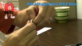 KampJ Magnetics D42 Disc Magnet [upl. by Bartholomeo360]