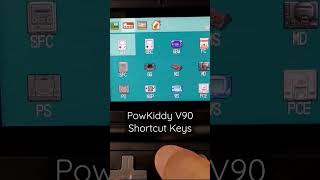 PowKiddy V90 Shortcut Keys shorts [upl. by Riobard115]