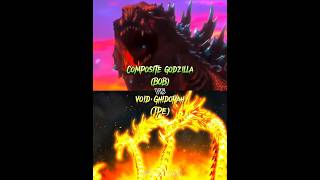 Composite Godzilla BOB vs Void Ghidorah TPE compositegodzilla godzillaearth [upl. by Mccutcheon219]