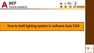 📌Basic design lighting system 003How to design lighting system in software Auto CAD [upl. by Dronski720]