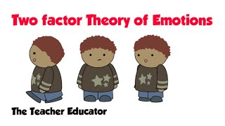 Two factor theory of EmotionsSchachterSinger Theory [upl. by Eemiaj]