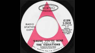 The Vibrations  Cause Youre Mine  US Epic Records Radio Station Demo released 1968 [upl. by Ultun628]