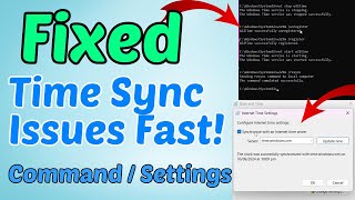 How to FIX Time Not Syncing in Windows  Time Synchronization Issues Solved  Geek Help [upl. by Parlin833]