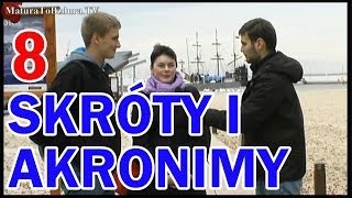 SKRÓTY I AKRONIMY odc 8 [upl. by Milty119]