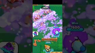 TRIPLA SUPER WITH AN HYPERCHARGE GALE brawlstars gale hypercharge super supercell [upl. by Nivk]