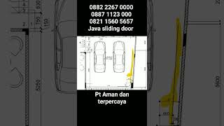 pintu kaca lipat aluminium bandung Java sleding doors [upl. by Oidivo567]