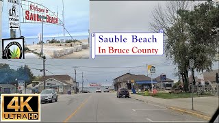 Sauble Beach in Bruce County  4K [upl. by Akimad]