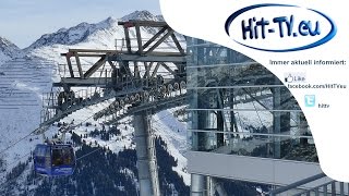 St Anton am Arlberg  Impressionen Ganzig Bahn Bergstation 4K 11122015 [upl. by Coppock645]