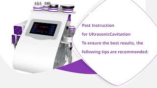 9 in 1 Cavitation Machine Tutorial  MS76D1MAXSB body contouring skin tightening [upl. by Aifas]