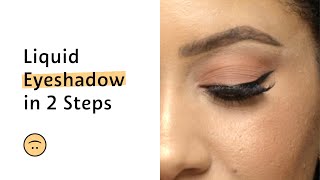 How to Apply Liquid Eyeshadow in 2 Steps  Sephora Beauty Newbie [upl. by Eldreda]