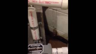 Liberty SJ10 backup sump pump installation with small 10quot basin [upl. by Nonnair]