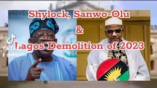 Demolition of Igbo properties in Lagos 2023 and the Notice by Kanu Were they forewarned WATCH [upl. by Laux]