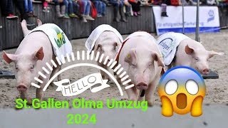 St Gallen OLMA UMZUG 2024 [upl. by Eicyal]