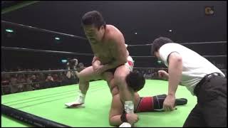 The Top Ten Moves Of Kensuke Sasaki [upl. by Aikemit246]