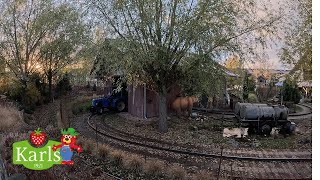 Die Traktorbahn Onride  Karls Erlebniswelt Elstal  Herbst 2024  🎡4KUHD [upl. by Codel]