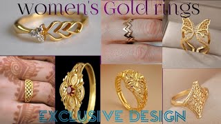 Gold wedding rings design collection latest collection [upl. by Yadroc206]