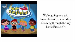 Little Einstein’sTheme song lyrics [upl. by Elmina]