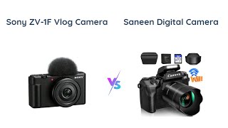 Sony ZV1F vs Saneen 4K Camera 📷 Which is Better for Vlogging [upl. by Yenatirb]