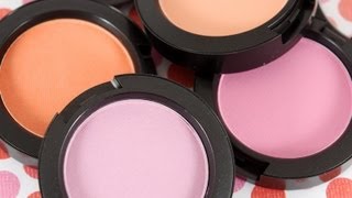 MAC MONDAY  My Blush Collection Swatches [upl. by Nylear]