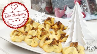 schokoladige und nussige Marzipan  Plätzchen  Weihnachtsplätzchen [upl. by Kerek]