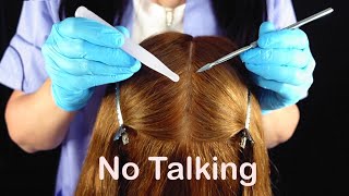 ASMR Medical Scalp Check for Tingles amp Sleep No Talking [upl. by Maples21]