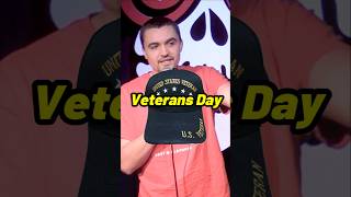 He vouched 🤝 Happy Veterans Day 🇺🇸 standupcomedy comedy funny veteransday usa [upl. by Einitsed353]