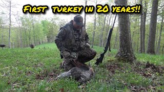 West Virginia turkey hunting”His first turkey in nearly 20 years” [upl. by Cleavland786]