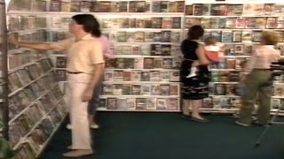 VIDEO BROKERS 1984  VHS amp Beta Movie Library  TV Ad [upl. by Roti307]