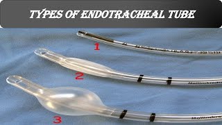 Types of Endotracheal Tubes [upl. by Geffner]