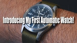 Introducing My First Automatic Watch [upl. by Ademordna473]