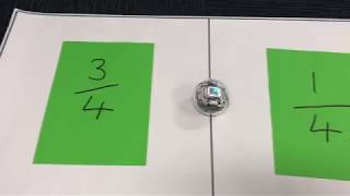 Expressing Fractions with Sphero BOLT [upl. by Notsek]