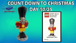 LEGO Set MMMB045  Monthly Mini Model Build  December 2011 Nutcracker  Make and Take [upl. by Bibeau402]