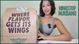 Wingstop Mukbang [upl. by Rekcut]