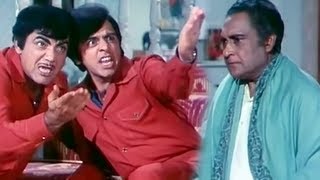 Sneezing Replies  Superhit Crazy Comedy Scene  Mehmood Ashok Kumar Vinod Mehra  Do Phool [upl. by Estas]