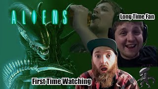 ALIENS MOVIE REACTION 1986 FIRST TIME WATCHING [upl. by Eugenides]