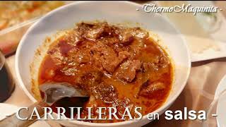 CARRILLERAS en salsa con THERMOMIX® Exquisitas y tiernas [upl. by Anabel]