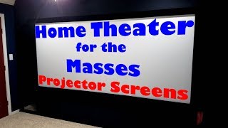 About Projector Screens [upl. by Jenness346]