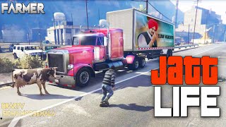 JATT LIFE IN GTA 5 PINDAN WALE FTBrarTV [upl. by Nyvlem]