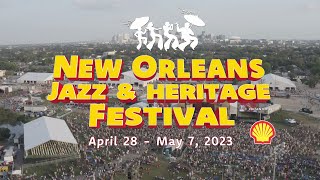 Official Jazz Fest 2023 Talent Announcement Video [upl. by Keary]