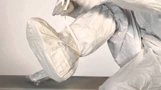 Kimtech™A5 Sterile Boot Donning Back Ties [upl. by Ehrsam]