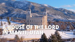 A House of the Lord in Manti Utah is Ready for Public Tours [upl. by Aleibarg]