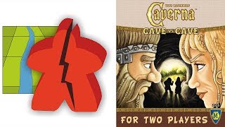 The Broken Meeple  Caverna Cave vs Cave Review [upl. by Asirram]