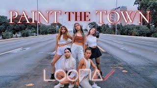 KPOP IN PUBLIC LOONA 이달의소녀 quotPaint The Townquot PTT Dance Cover by Black Sunset [upl. by Medin]