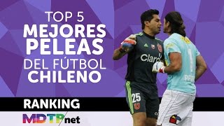 Mejores Peleas del fútbol chileno  Parte 1 [upl. by Anitnatsnok]