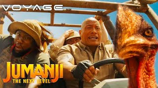 Jumanji The Next Level  Chased By Ostriches  Voyage  With Captions [upl. by Evans]